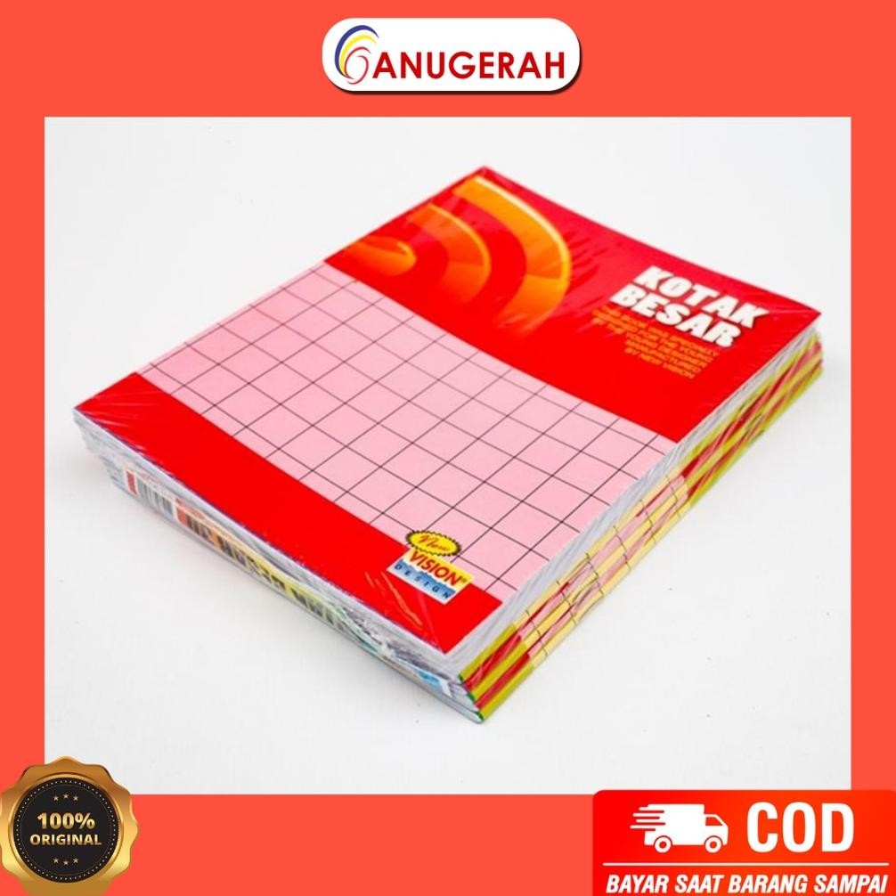 

Discount Vision Buku Kotak Besar (Pack)
