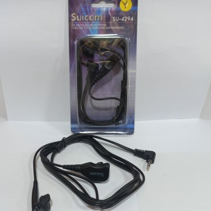 SU-4294 Y EARPHONE SUICOM HT YAESU VX-1R KABEL TEBAL