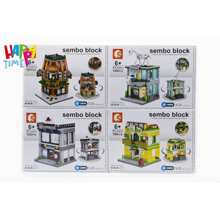 Meno - Mainan Lego Anak Sembo Block Set Lego Murah Mainan Anak Laki-Laki