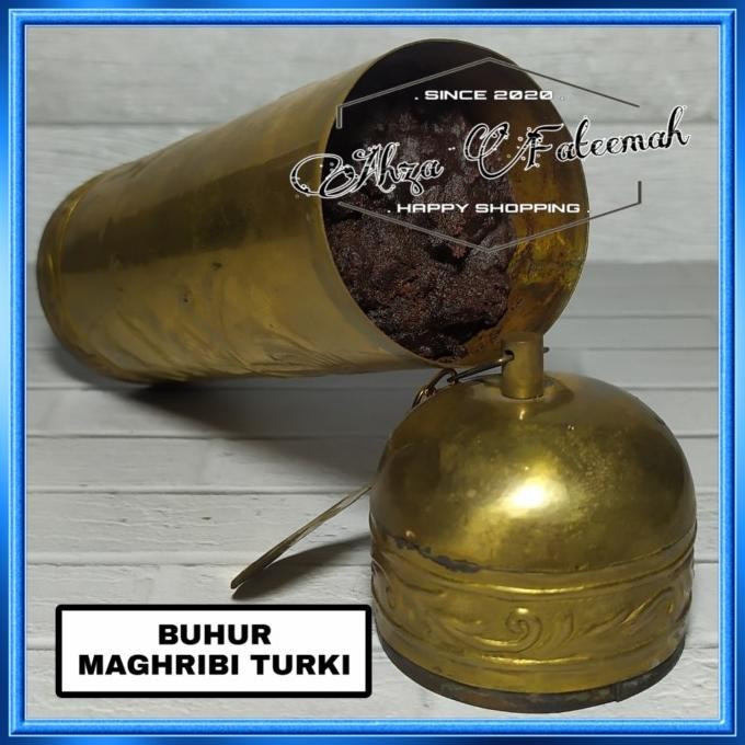 BUHUR MAGHRIBI TURKI - BUKHUR MAGRIBI - DUPA HIO GAHARU - ASLI IMPOR