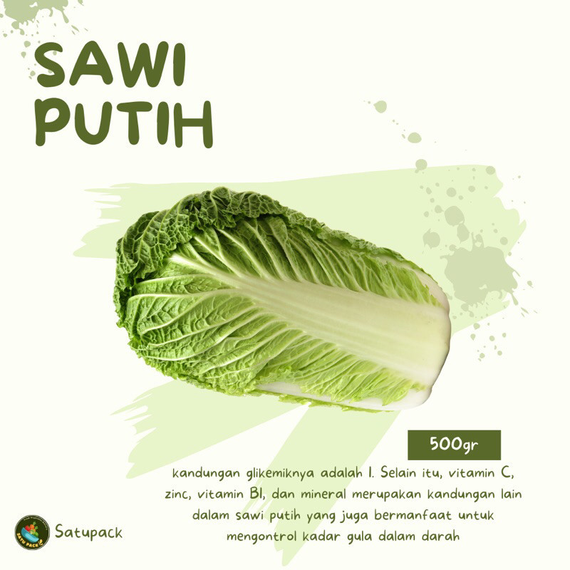 

SAWI PUTIH SEGAR - 500gr