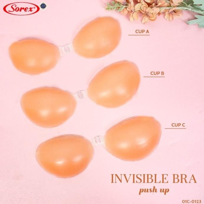 tali - invisible push up bra sorex tanpa tali bh tempel silikon sorex