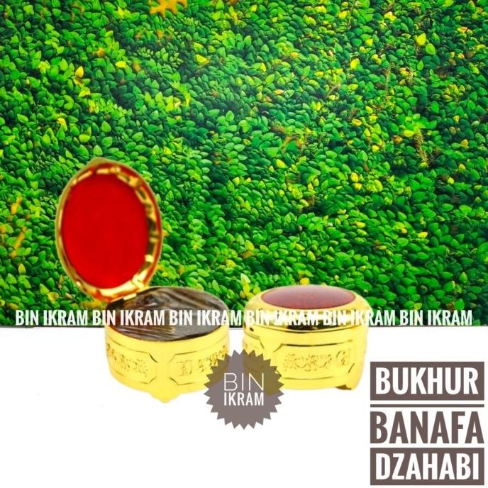 Bukhur Dzahabi Buhur Gold Emas Banafa For Oud Zahabi Impor Arab Saudi