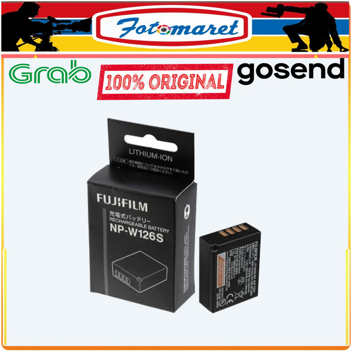 TERMURAH - BATERAI FUJIFILM NP-W126S / BATERAI FUJIFILM NP-W126/ BATTERY FUJIFILM