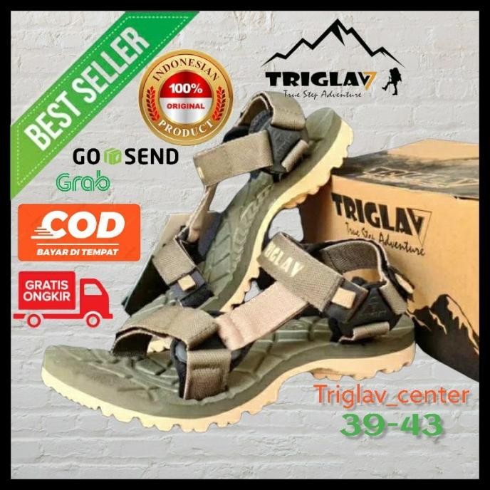 tali - sandal gunung slop pria triglav|sepatu sandal pria|sandal gunung tali.