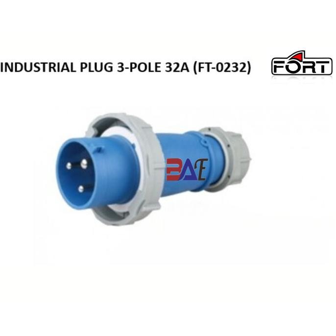 

Industrial Plug IP67 32A 3 Pole (FT-0232) - FORT