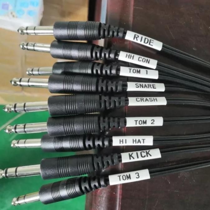 Kabel Jack Drum Elektrik Electric DTX Roland Behringer Garansi