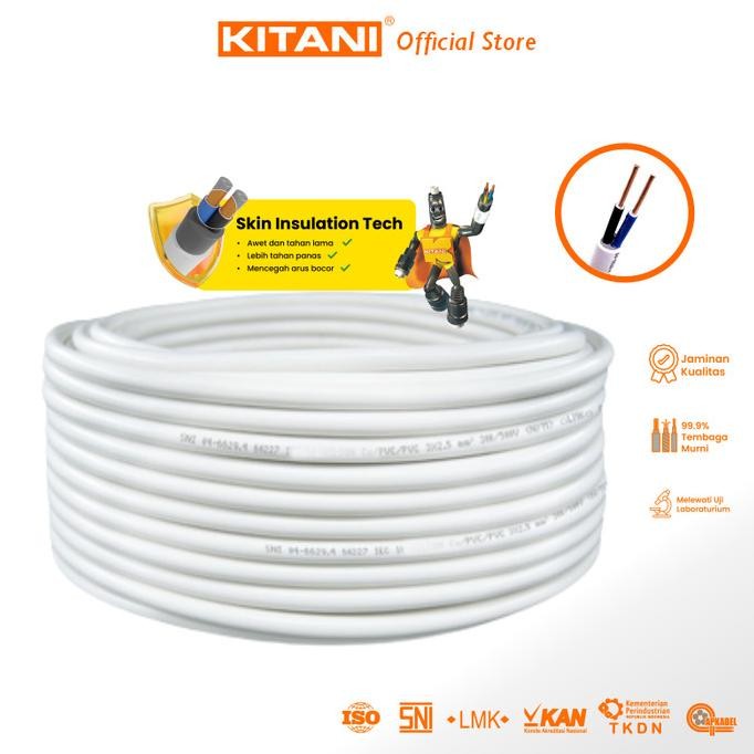 NYM 2x1.5 mm - Kitani - Kabel Tembaga Kawat Garansi