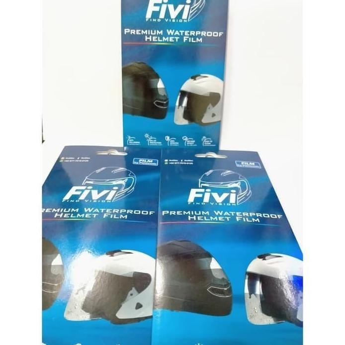 STIKER ANTI GORES KACA FILM HELM ANTI AIR FIVI UV SILAU VISOR HELMET