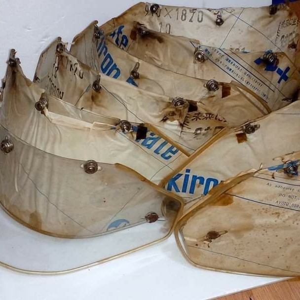 MIKA VISOR HELM GALAXY JADUL NOS