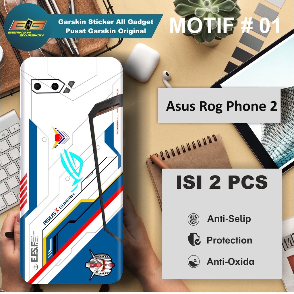 

BestSelling - Stiker Asus Rog Phone 2 Motif 15 Request Pcs Garskin Wrap Stiker Premium (FreeCustomOrder)