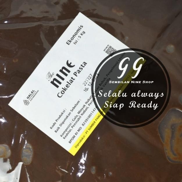 

The Nine Cokelat Pasta 5 Kg Selai Coklat Filling Chocolate Paste