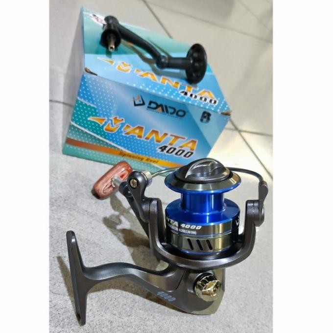 Baru Reel Daido Manta Spin 4000 free handle