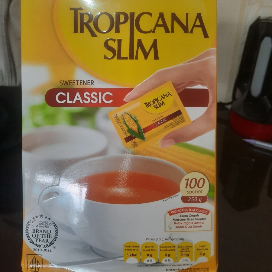 

TROPICANA SLIM SWEETENER 100 SACHET