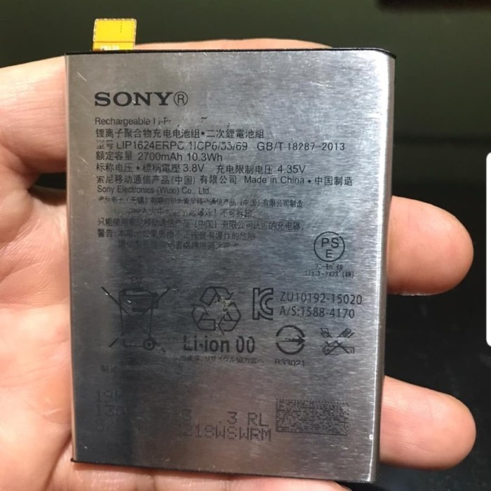BATERAI SONY XPERIA X PERFORMANCE ORIGINAL 100% NEW