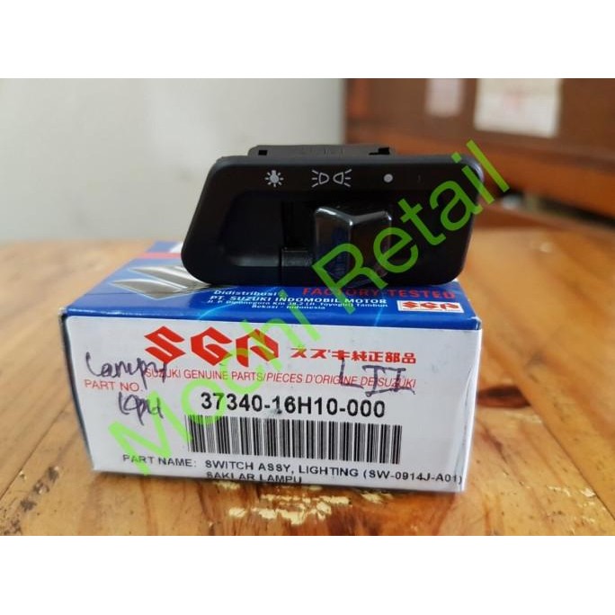 Original Saklar Tombol Lampu Kharisma/Supra X 125/Beat/New Smash Ori SGP
