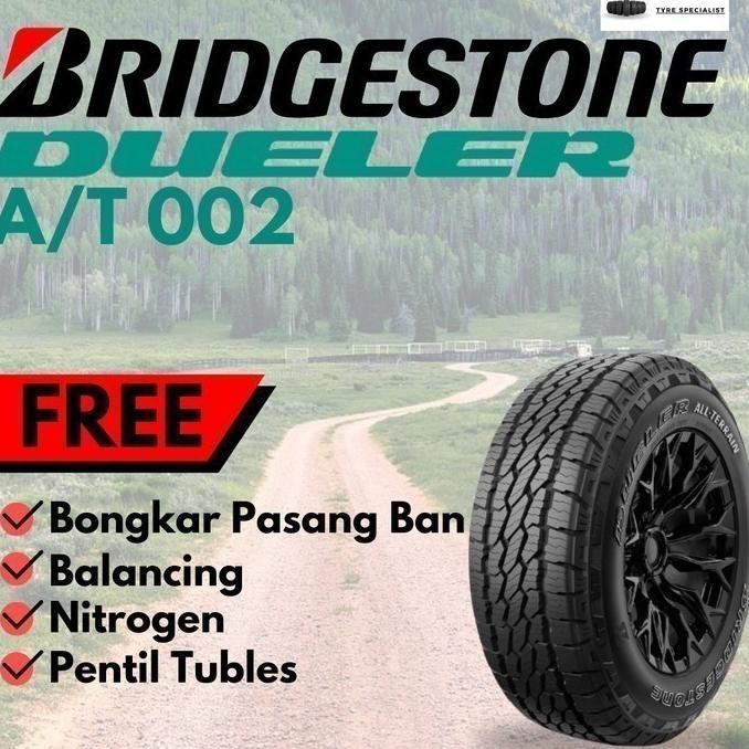 Ban Mobil Bridgestone Dueler At 002 265/60 R18 Pajero Sport Fortuner Trailblazer At 265 60 R18 Bridg