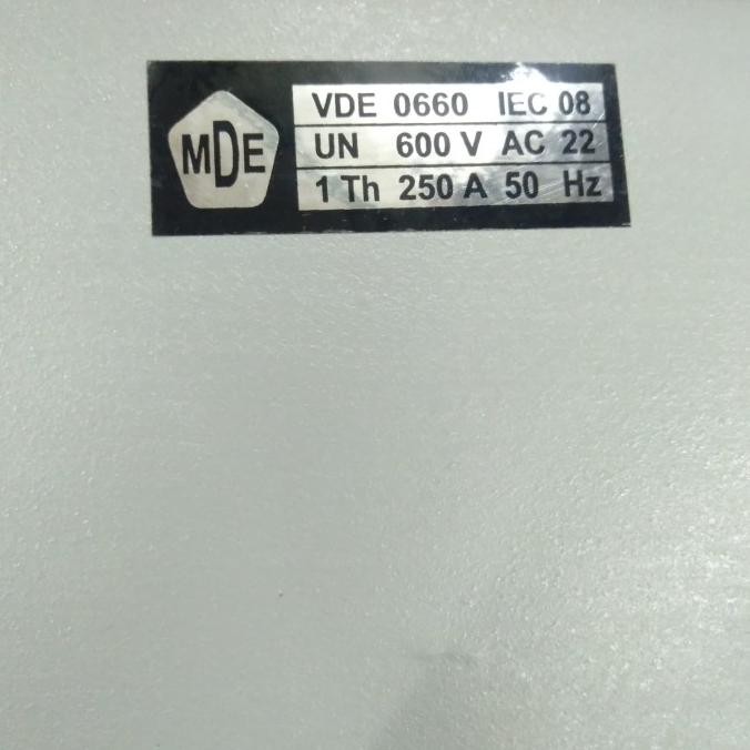 Original Ohm Saklar 250A Mde
