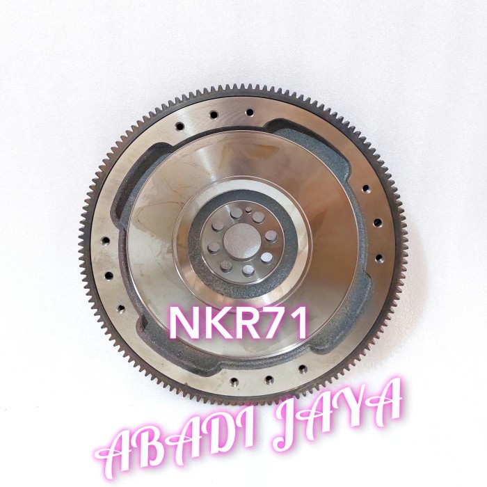 New Fly Wheel Assy / Roda Gila Komplit Isuzu Elf Nkr 71 Nkr71 4Jh1 Original Kode Az04