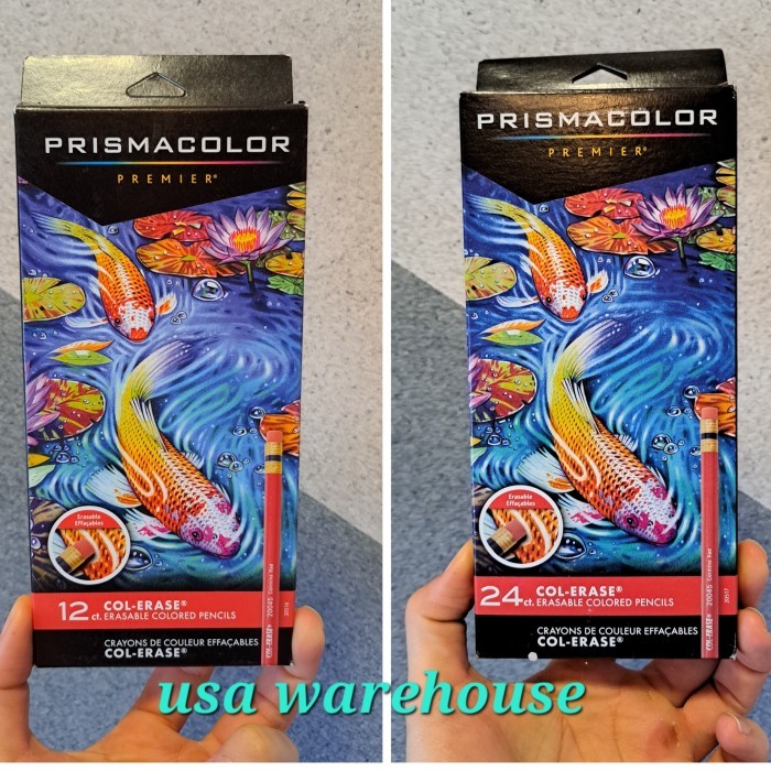 

Prismacolor Premier Col-Erase 12 / 24 erasable colored pencils USA
