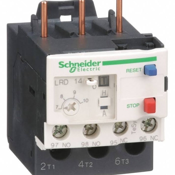 Overload Kontaktor Contactor Schneider Lrd14 7-10A