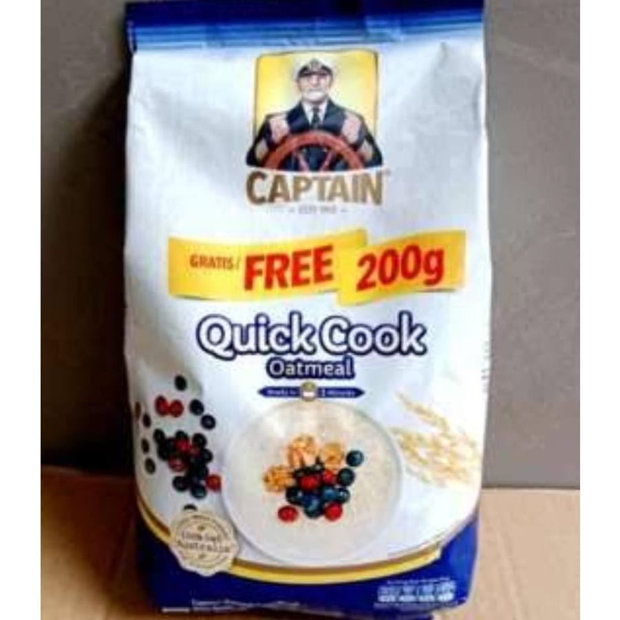 

Captain Oats U - Qui Cook Cereal 800G + 200G