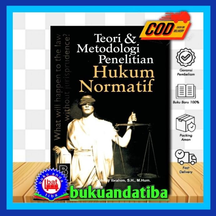 

Sale! TEORI DAN METODOLOGI PENELITIAN HUKUM NORMATIF - Dr. Jhonny Ibrahim, S.H., M.Hum.