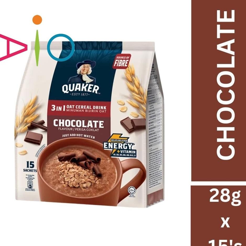 

Quaker 3 In 1 Chocolate Oat Cereal Drink Malaysia