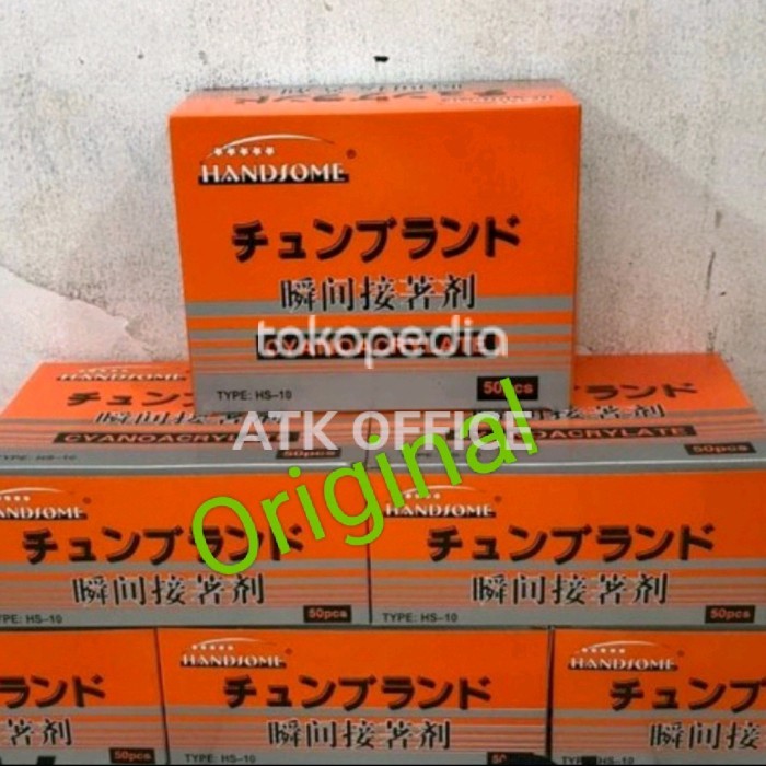 

HARGA DISC - Lem korea Handsome 1 dus (50pcs) Terlaris Termurah Lem serbaguna