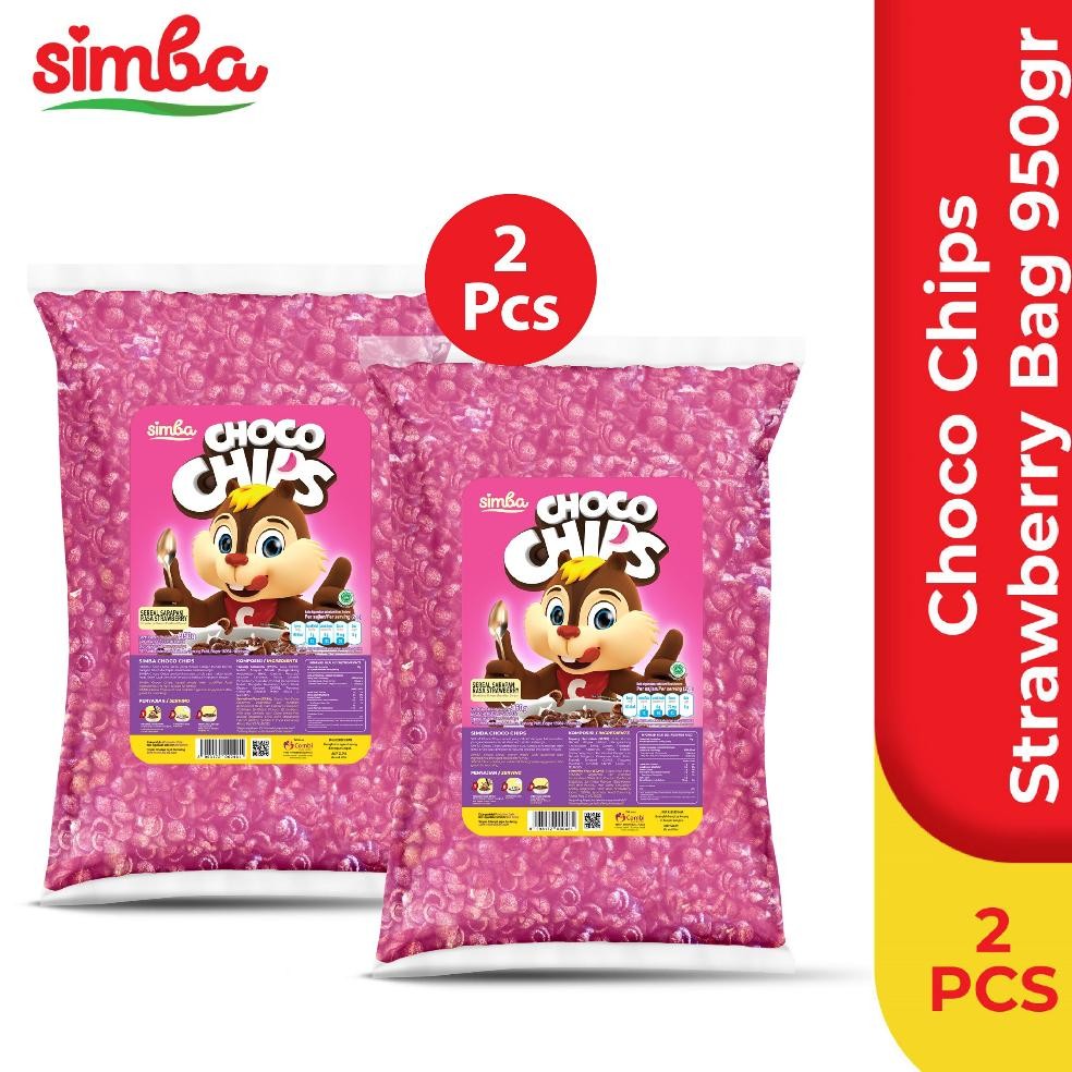 

Simba Sereal - 2 Choco Chips Strawberi Bag 950 Gr