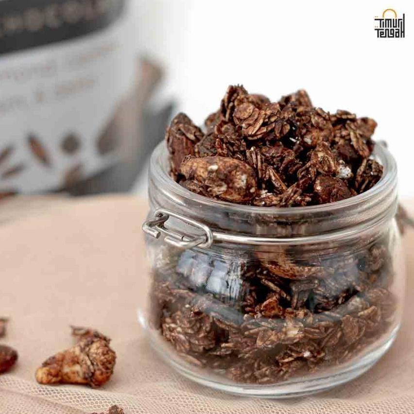 

Granola Chocolate Coklat Timur Tengah Grainnola Sereal Makanan Sehat 500Gr