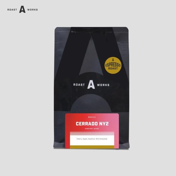 

Brazil Cerrado Ny2 Mundo Novo Natural (Espresso) - A Roastworks - Biji Kopi