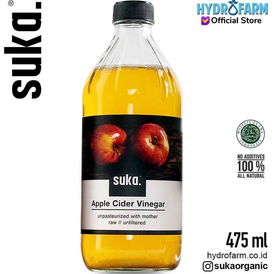 

Suka - Cider Vinegar With Mother / Cuka Apel (475Ml)