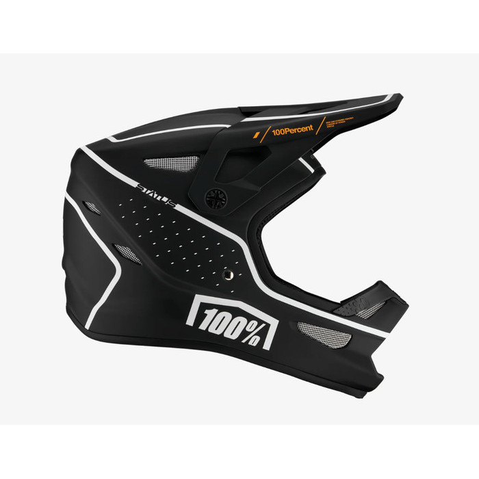 Helmet 100Percent Status Dreamflow Black, Helm MTB DH Trail Enduro BMX