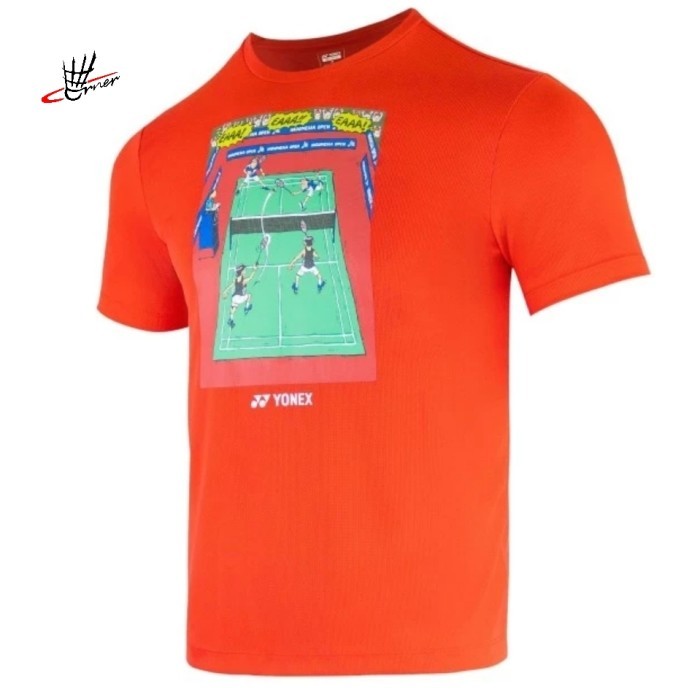 Baju Kaos Jersey Badminton Indonesia Open 2023 Yonex 2610 Original