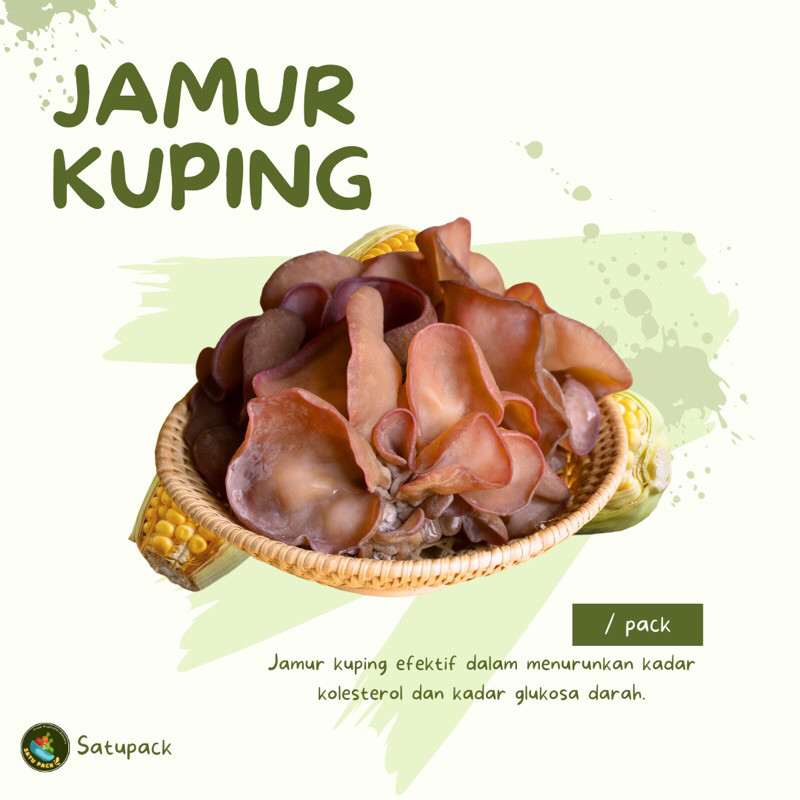 

JAMUR KUPING BASAH - 150gr