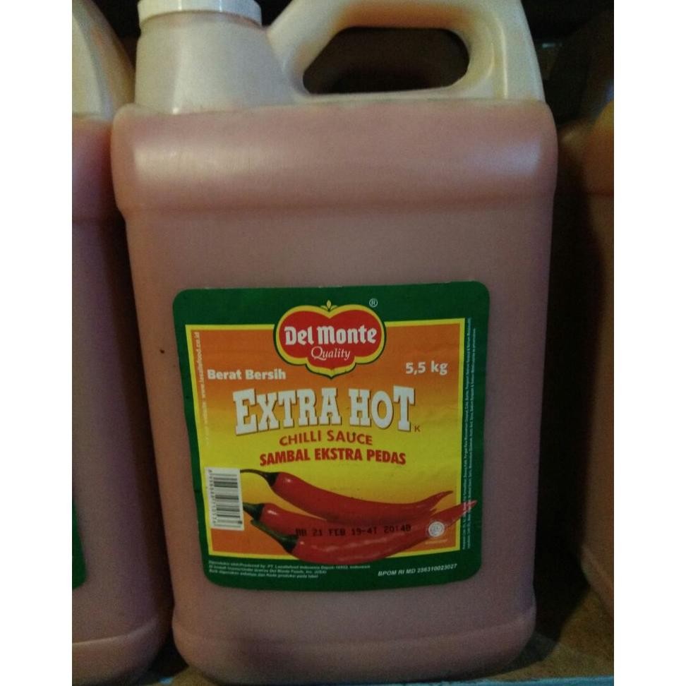 

Delmonte Saus Extra Hot Jerigen 5,5 Kg