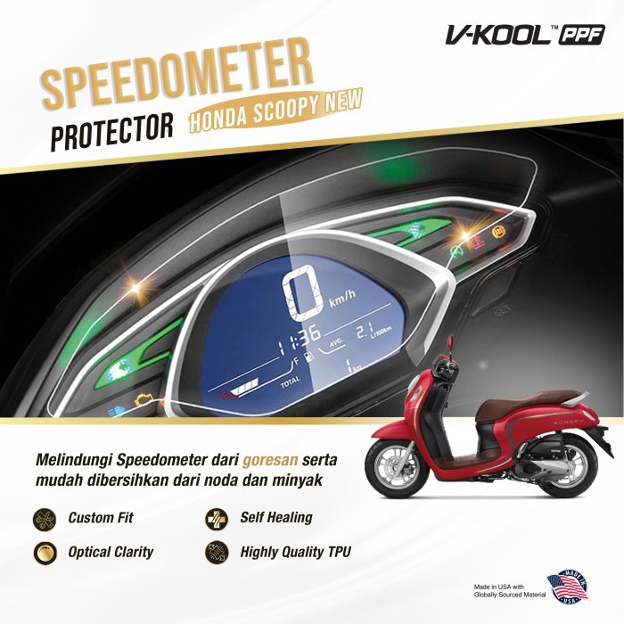 V-KOOL PPF Speedometer HONDA SCOOPY