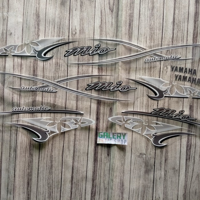 STRIPING TRANSPARAN MIO SPORTY MOTIF BUNGA