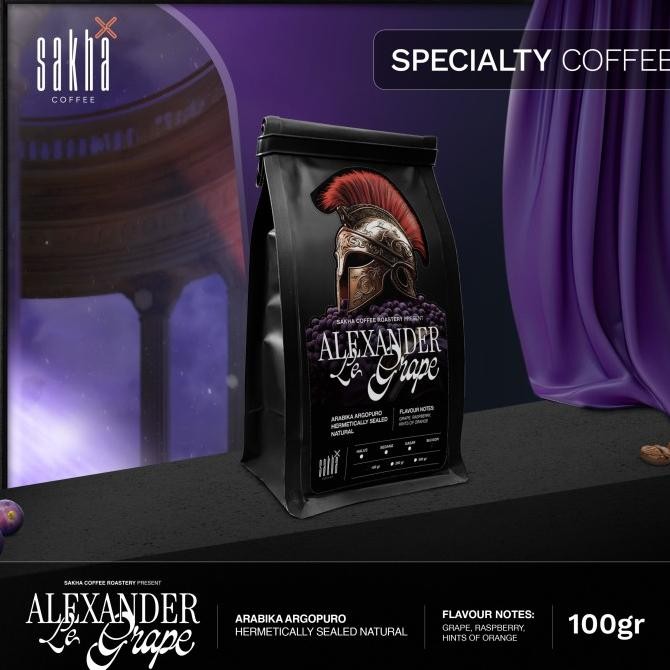 

Biji Kopi Arabika Alexander Le Grape Coffee Bean Arabica Bubuk Coffe