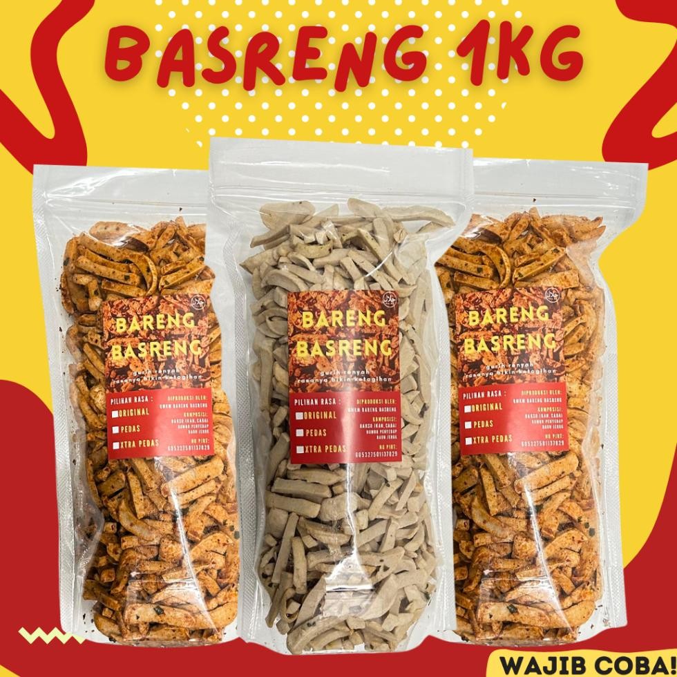 

Basreng 1 Kg Daun Jeruk Renyah Gurih Pedas Pedas Xtra Calan Jajanan Sna Basreng Pedas Daun Jeruk