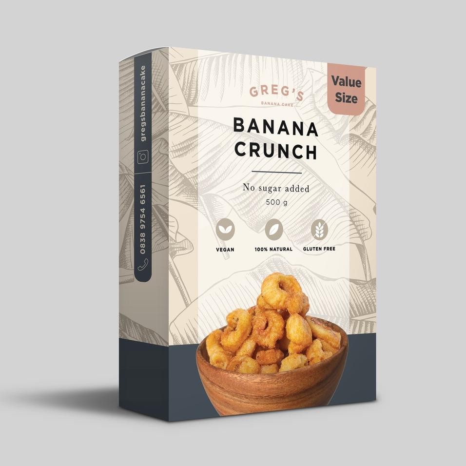 

Greg'S Banana Crunch Value Size Box