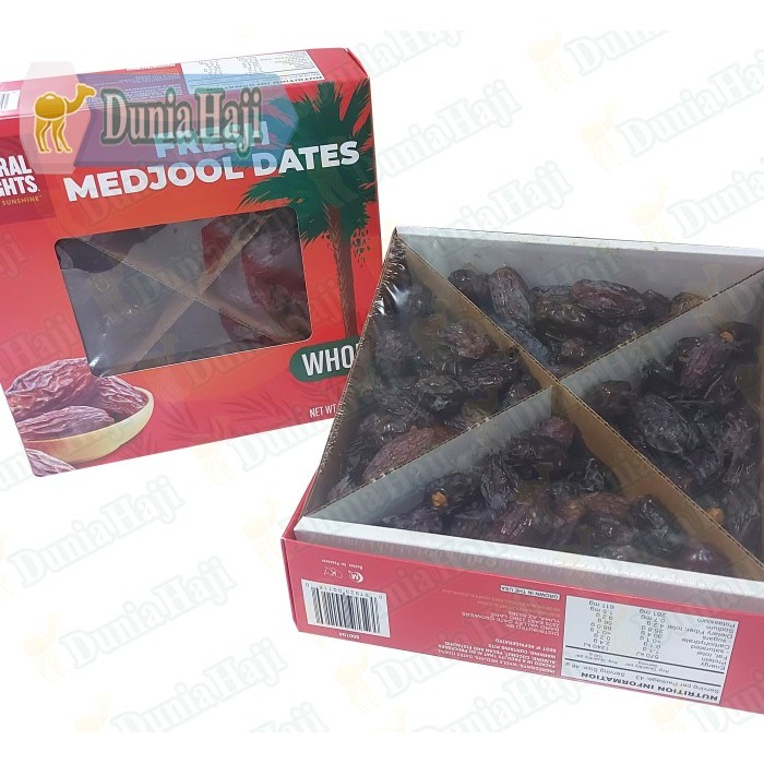 

Kurma Medjool 2kg Natural Delight USA California Fresh Mejool Jumbo