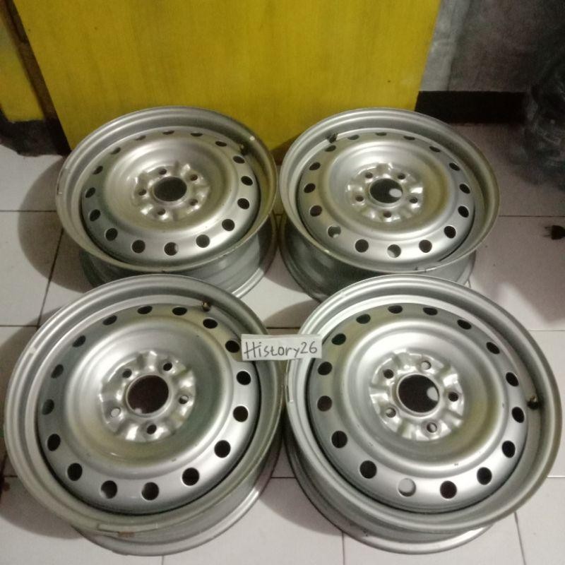 Terbaru Velg Kaleng Ring 16 Pcd5X114.3 Original Copotan Terios Crv Xtrail Ertiga Masuk 4Pcs