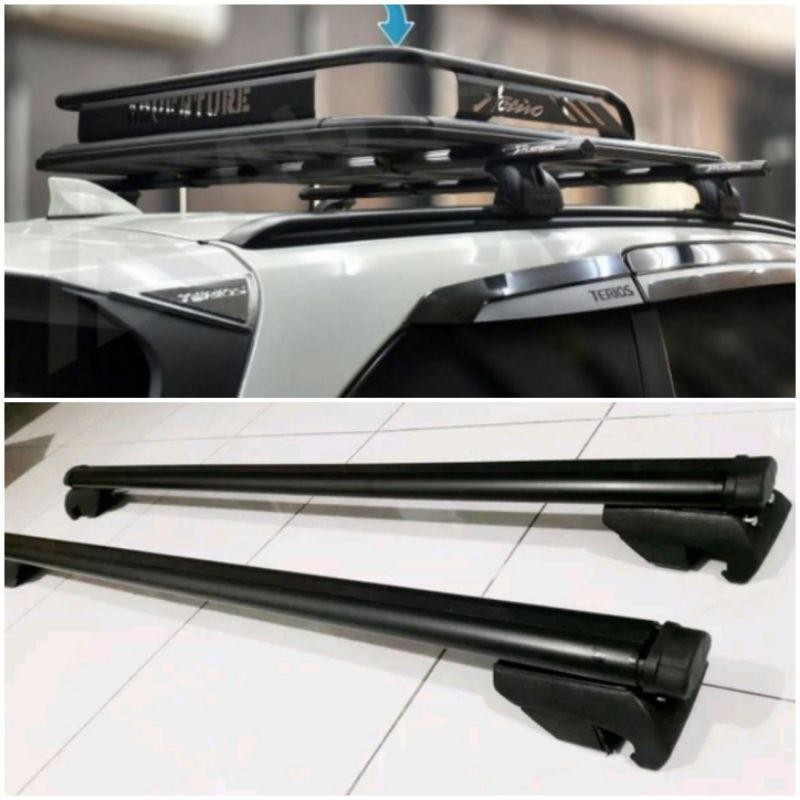 Paket Kaki Rack Jepit Roof Rail & Rack Atas Model Activo Adventure Innova Lama