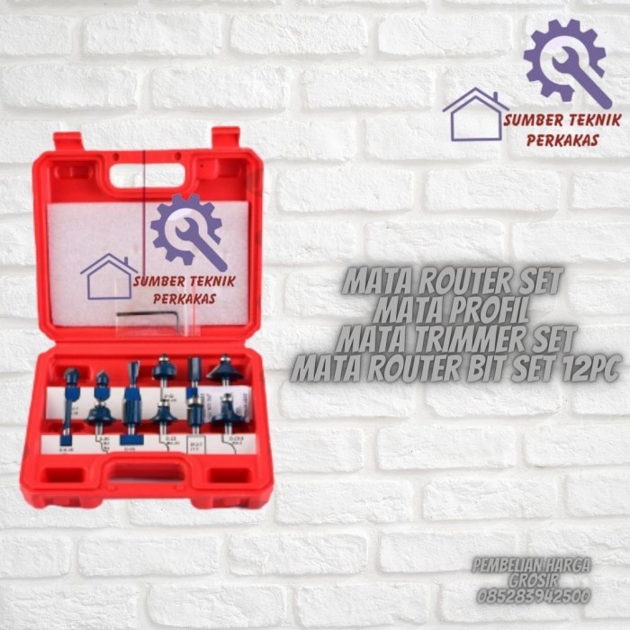 Mata Router set / Mata Profil / Mata Trimmer Set / Mata Router Bit Set