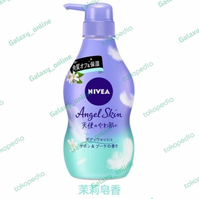 NEW NIVEA angel japan skin body wash sabun mandi 480ml