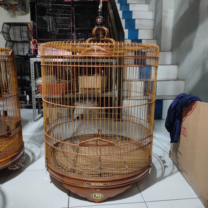 sangkar burung murai batu D70cm,tebok jati terlaris.