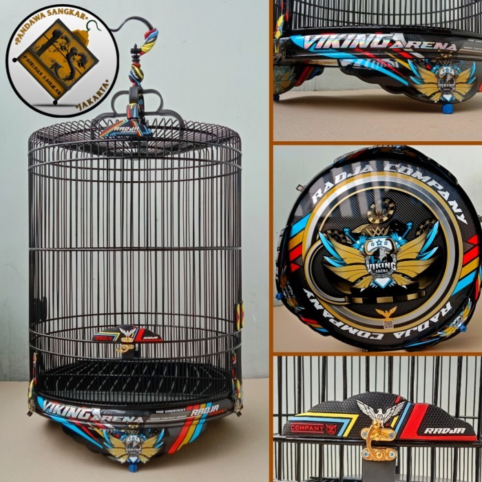 SANGKAR/KANDANG MURAI RADJA PVC DECAL VIKING ARENA