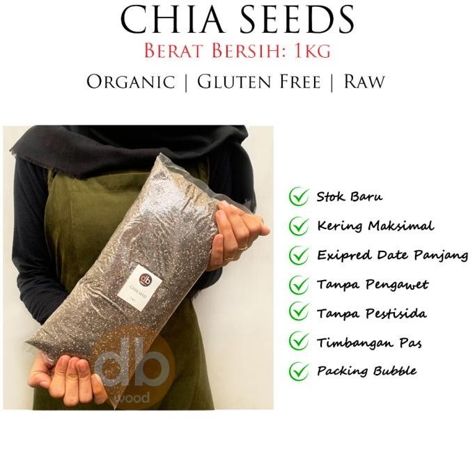 

BISA TERMIN Chia Seed 1kg